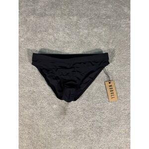 Nobull Womens Small Black Swim Bikini Bottoms NWT